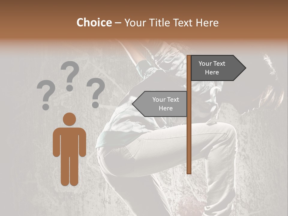 Hoodie Grunge Acrobat PowerPoint Template