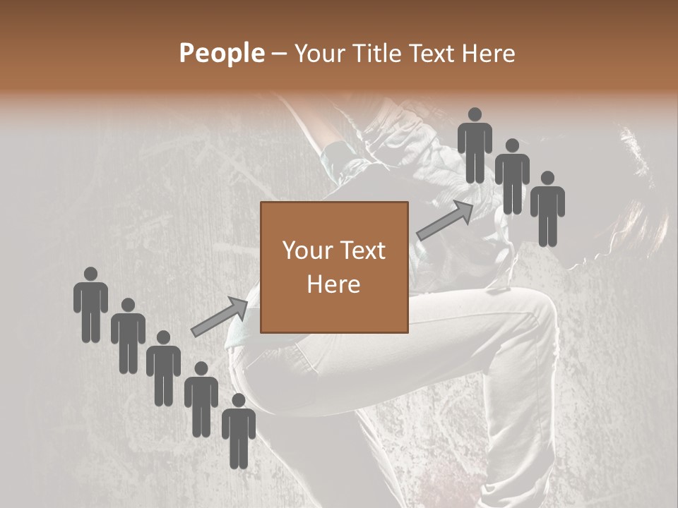 Hoodie Grunge Acrobat PowerPoint Template