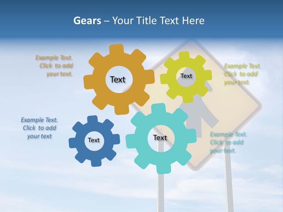 Banana Fruit Strawberry PowerPoint Template