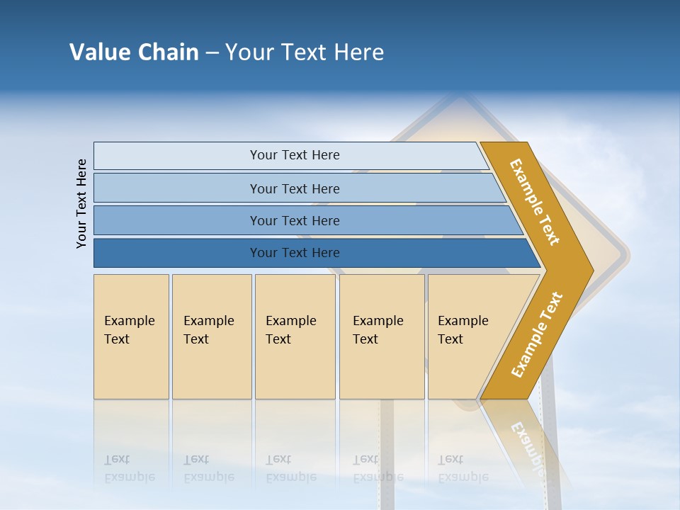 Banana Fruit Strawberry PowerPoint Template