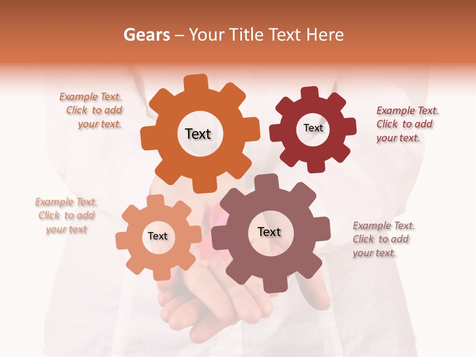 Icon Molded Distressed PowerPoint Template