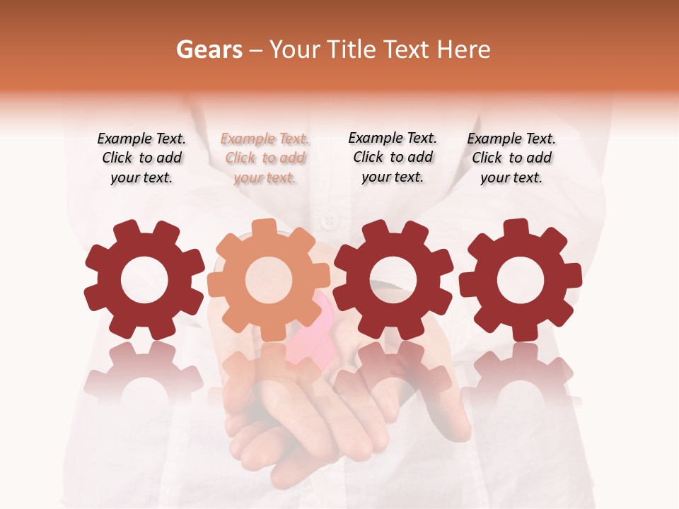 Icon Molded Distressed PowerPoint Template