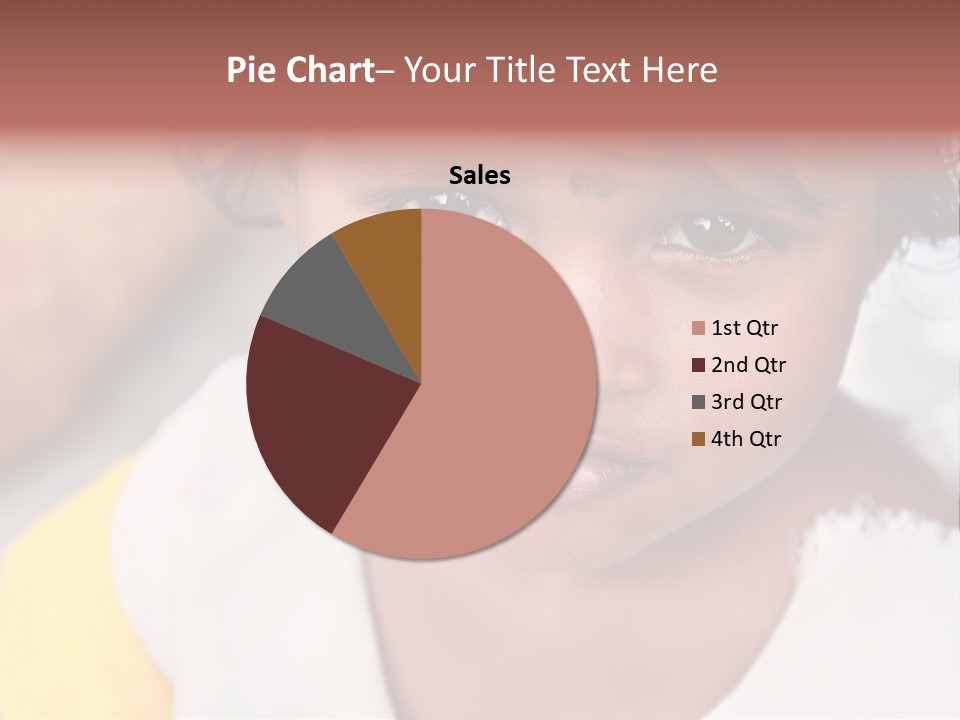 Traditional Little Girl Child PowerPoint Template