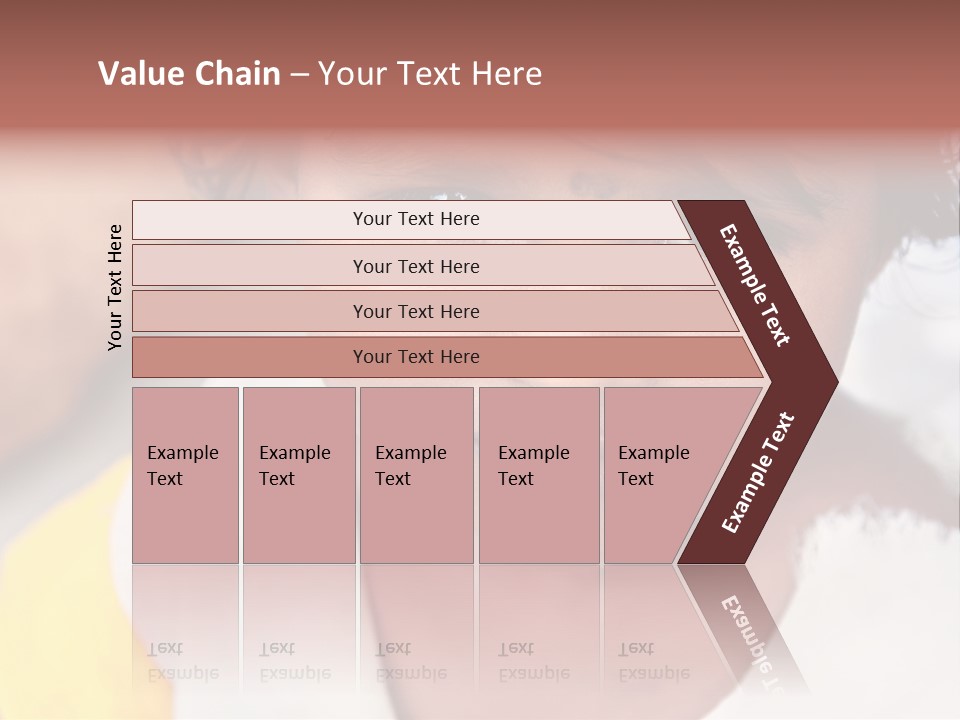 Traditional Little Girl Child PowerPoint Template