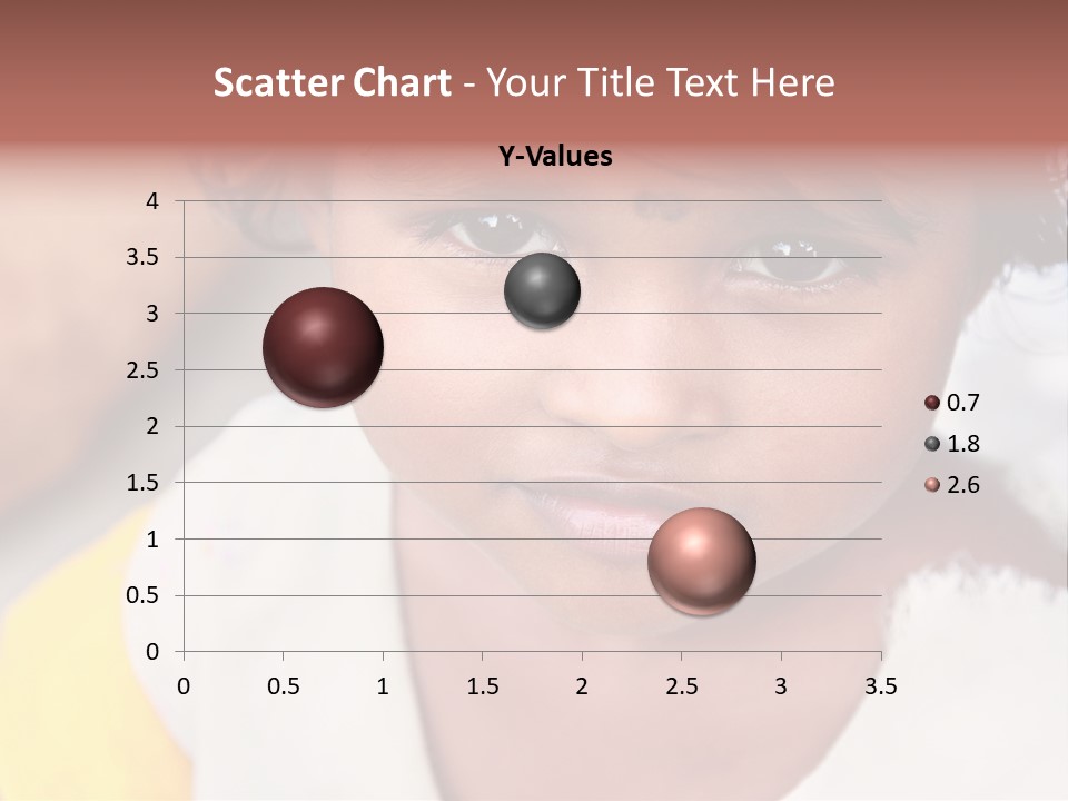 Traditional Little Girl Child PowerPoint Template