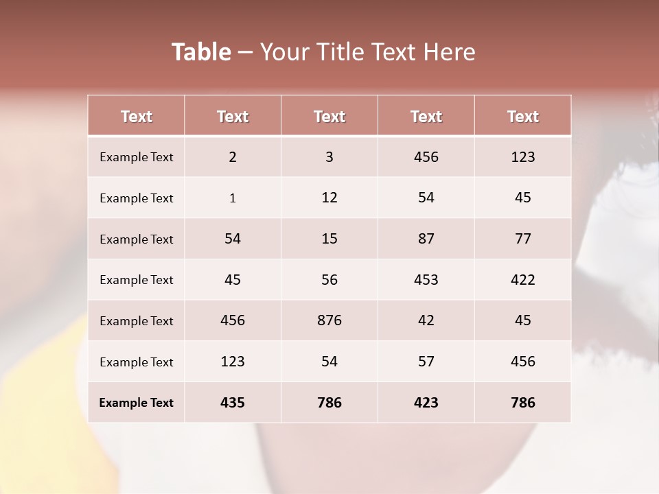 Traditional Little Girl Child PowerPoint Template