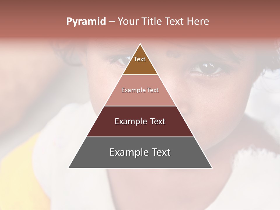 Traditional Little Girl Child PowerPoint Template