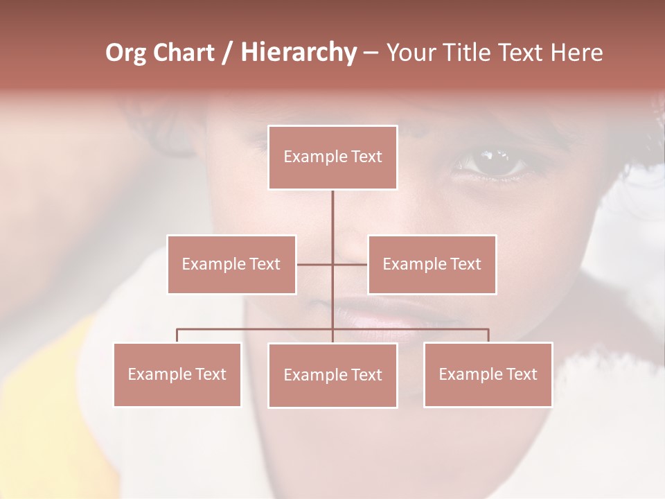 Traditional Little Girl Child PowerPoint Template