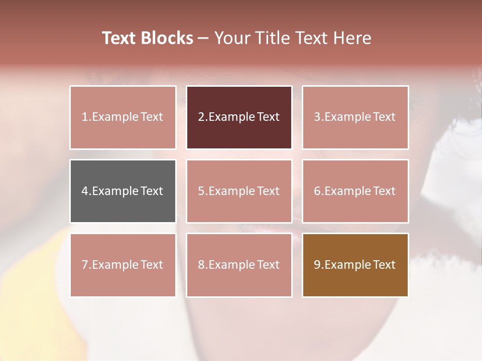 Traditional Little Girl Child PowerPoint Template