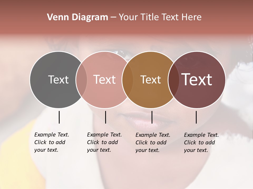 Traditional Little Girl Child PowerPoint Template