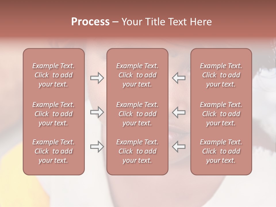 Traditional Little Girl Child PowerPoint Template