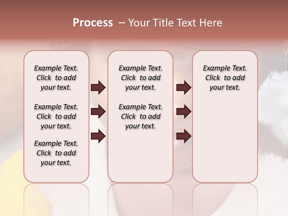 Traditional Little Girl Child PowerPoint Template