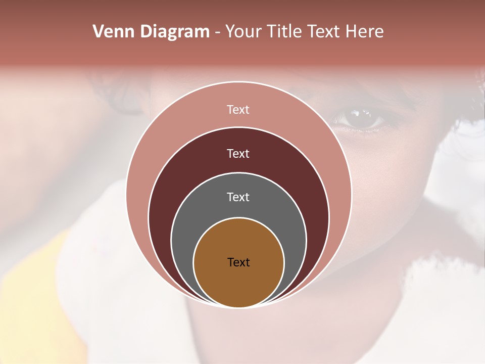 Traditional Little Girl Child PowerPoint Template