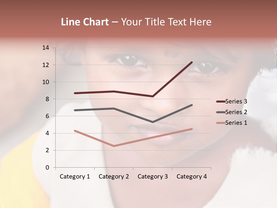 Traditional Little Girl Child PowerPoint Template