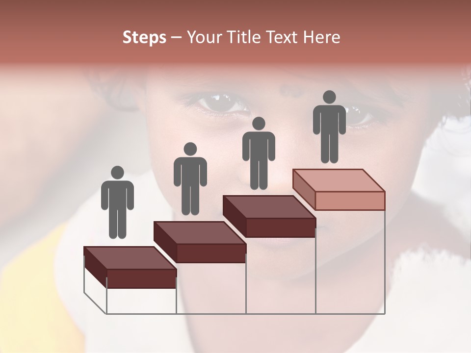 Traditional Little Girl Child PowerPoint Template