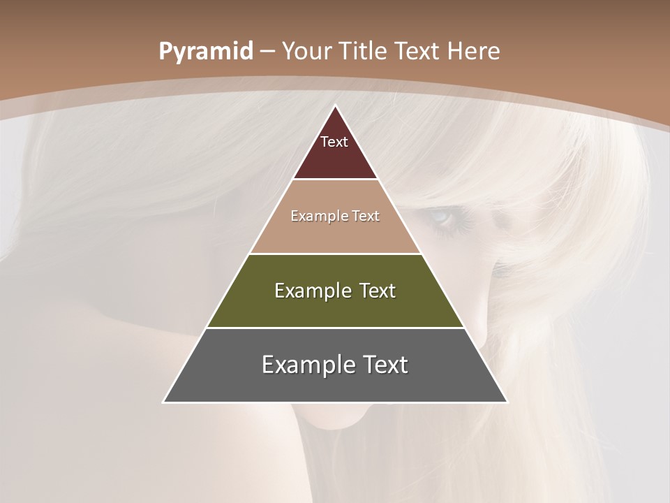 Back Desire Hair PowerPoint Template