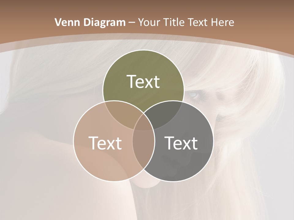 Back Desire Hair PowerPoint Template