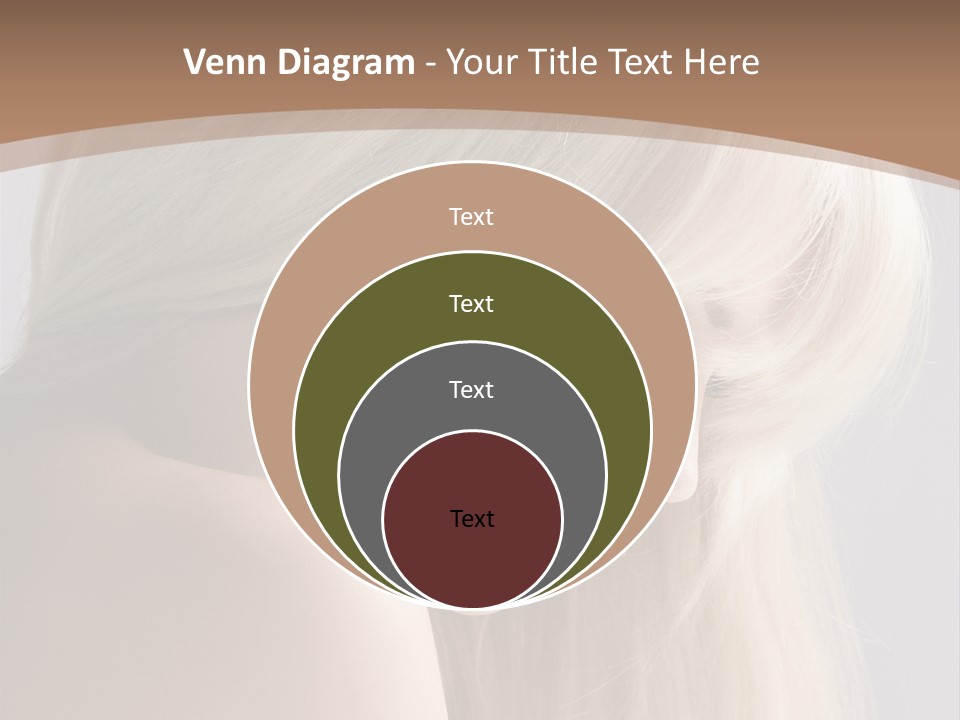 Back Desire Hair PowerPoint Template