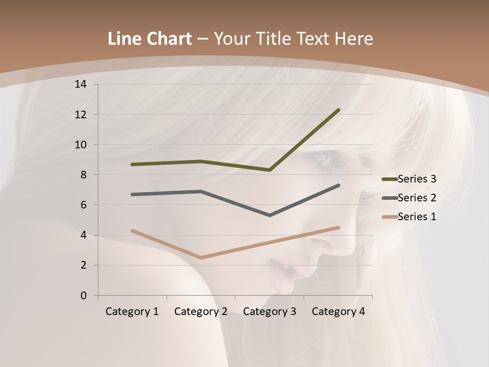 Back Desire Hair PowerPoint Template