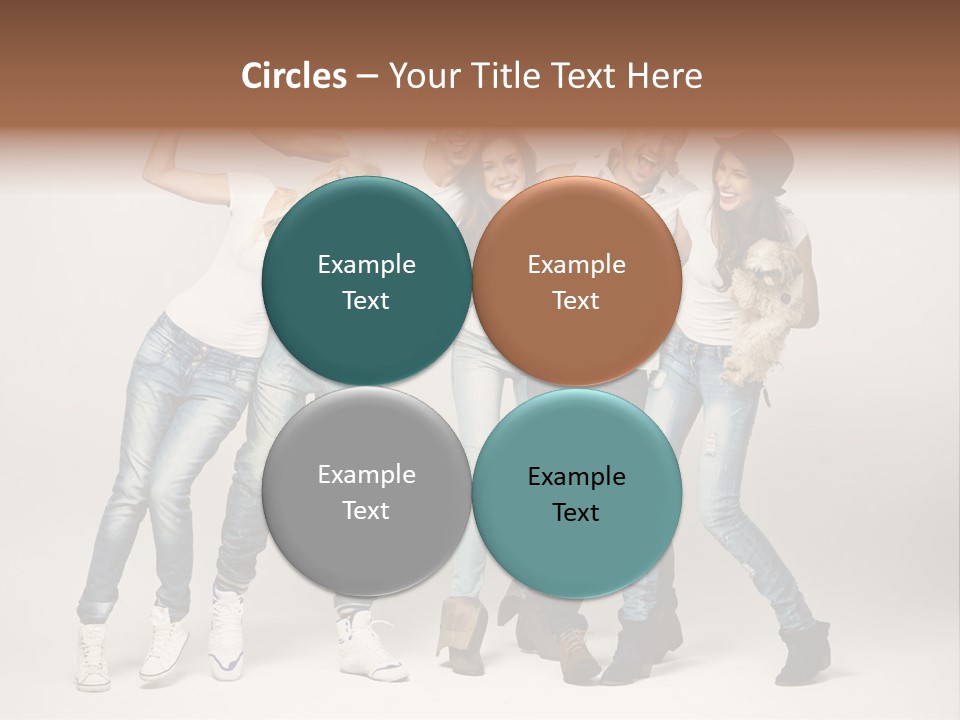 Walk Male Copy Space PowerPoint Template