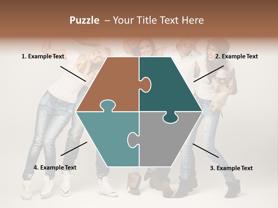 Walk Male Copy Space PowerPoint Template