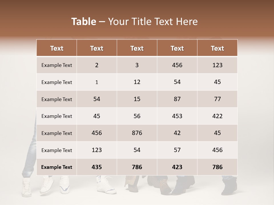 Walk Male Copy Space PowerPoint Template