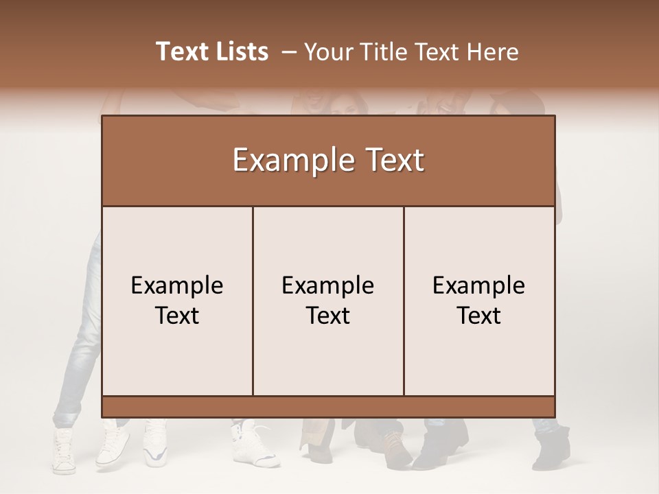 Walk Male Copy Space PowerPoint Template