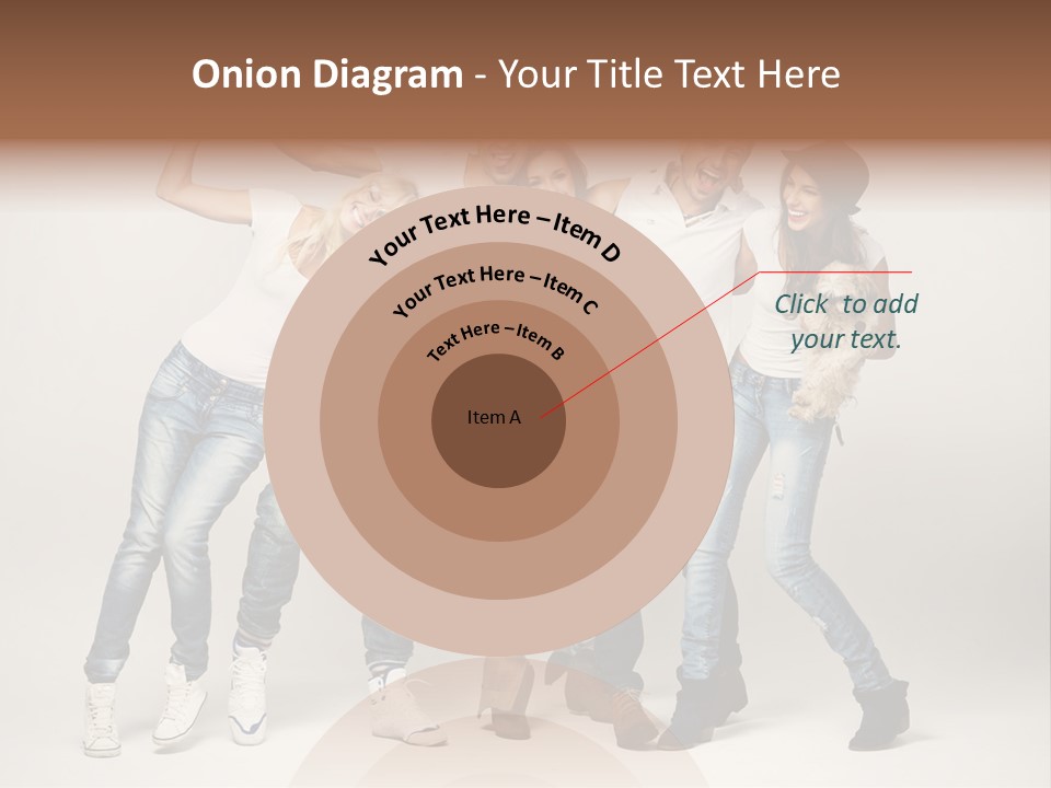 Walk Male Copy Space PowerPoint Template