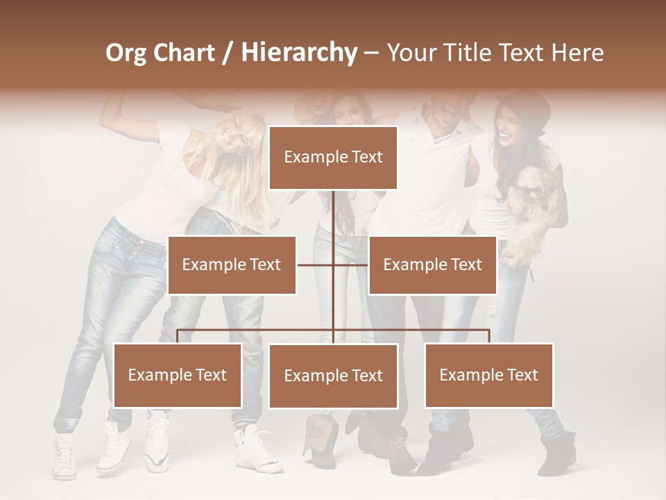 Walk Male Copy Space PowerPoint Template