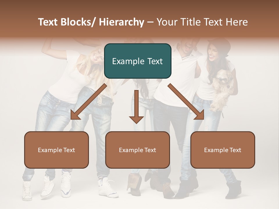 Walk Male Copy Space PowerPoint Template
