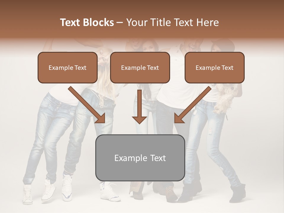 Walk Male Copy Space PowerPoint Template