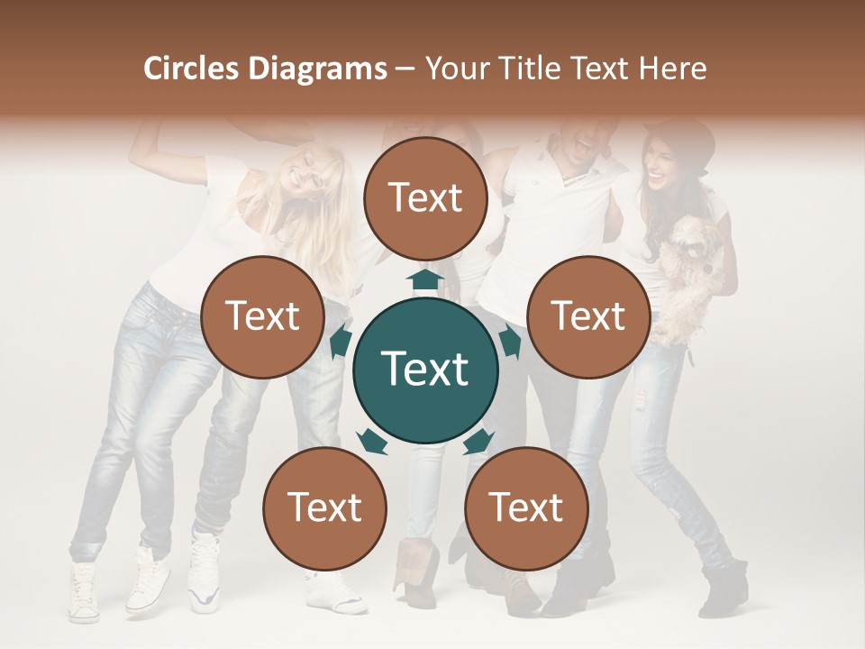 Walk Male Copy Space PowerPoint Template