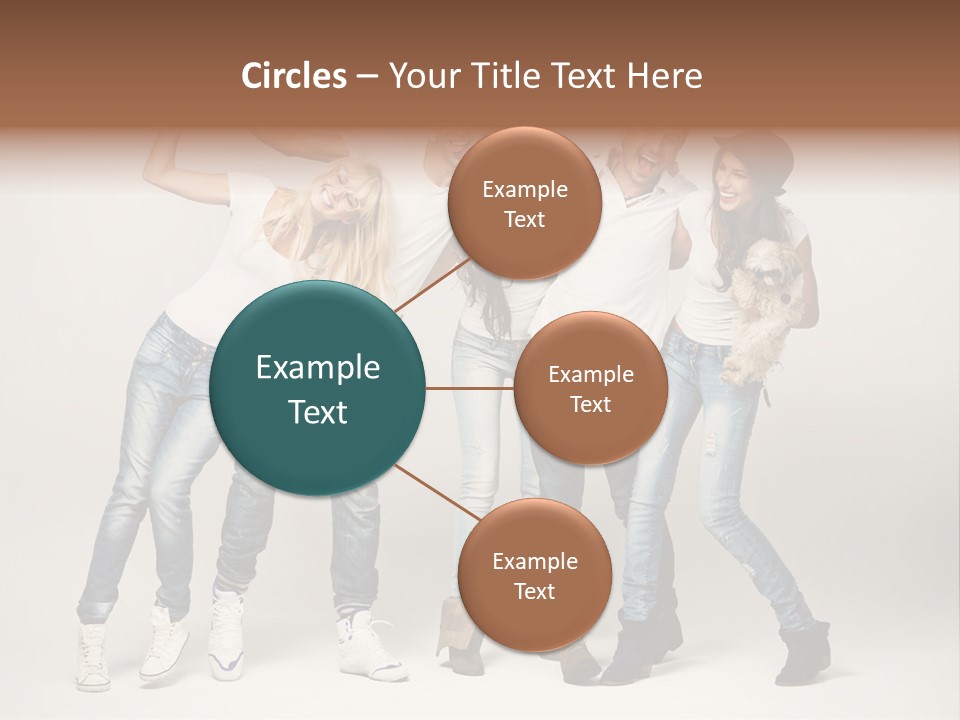 Walk Male Copy Space PowerPoint Template