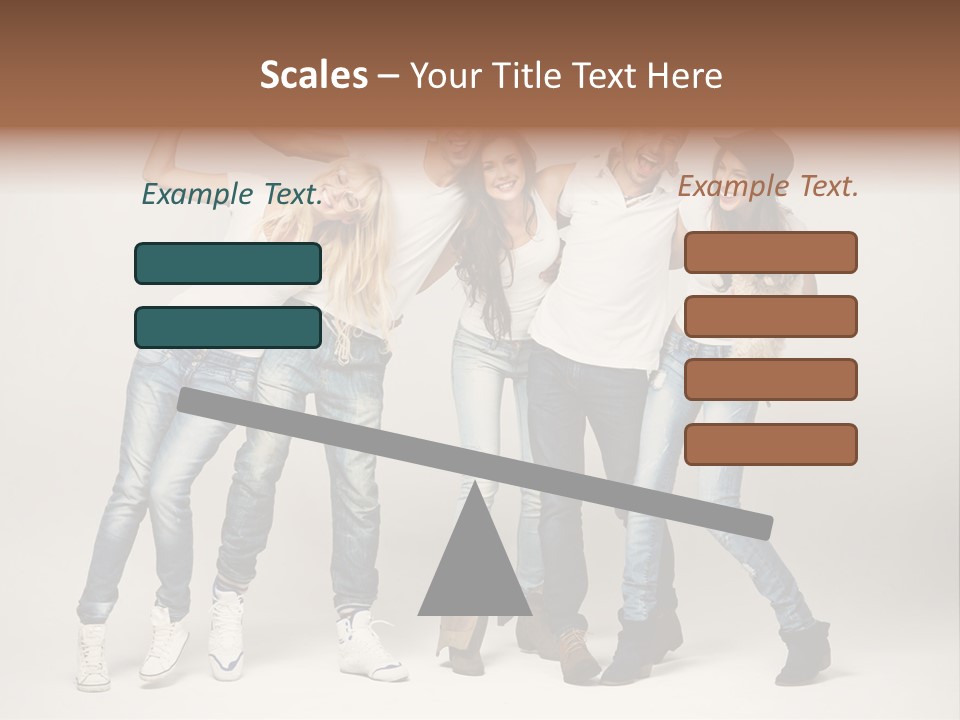 Walk Male Copy Space PowerPoint Template