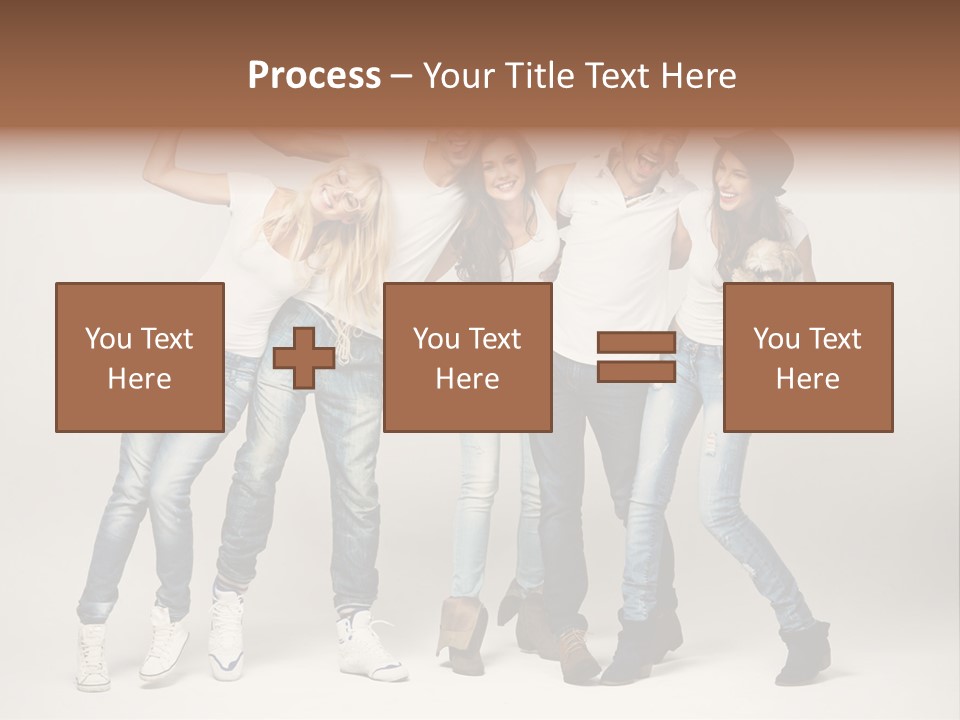 Walk Male Copy Space PowerPoint Template