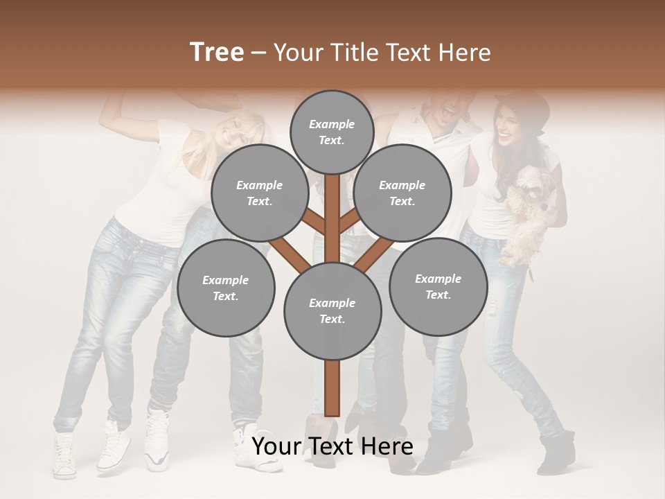 Walk Male Copy Space PowerPoint Template