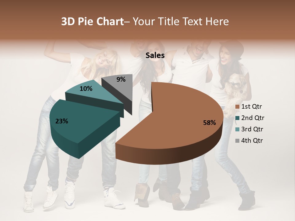 Walk Male Copy Space PowerPoint Template