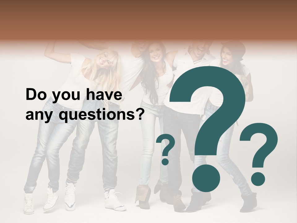 Walk Male Copy Space PowerPoint Template