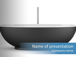 Clipping Path Chrome Luxury PowerPoint Template