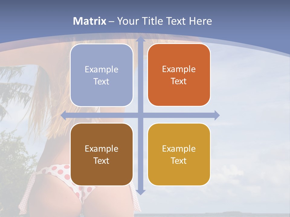 Pretty Relaxing Summer PowerPoint Template