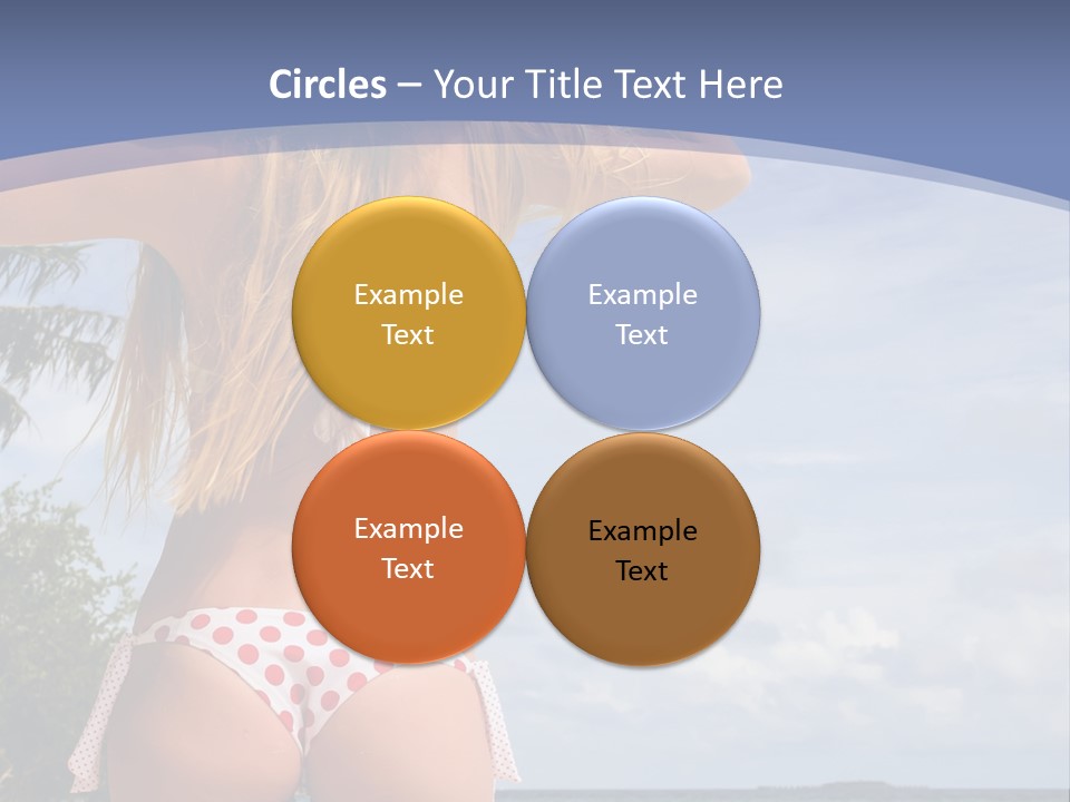 Pretty Relaxing Summer PowerPoint Template