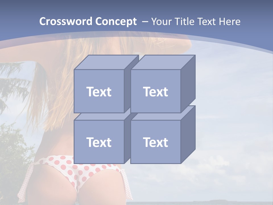 Pretty Relaxing Summer PowerPoint Template