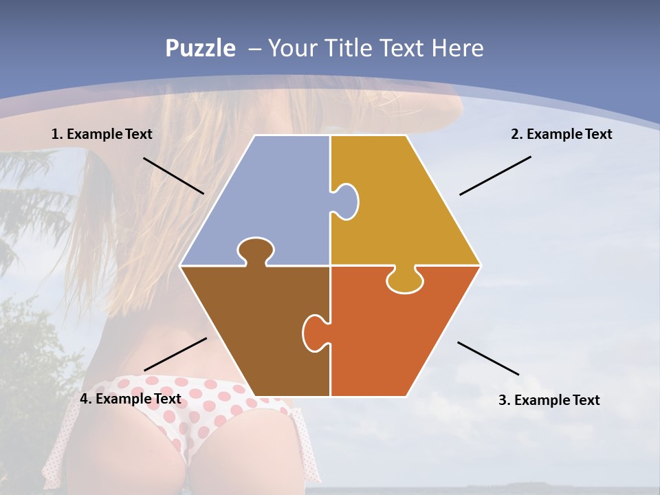 Pretty Relaxing Summer PowerPoint Template