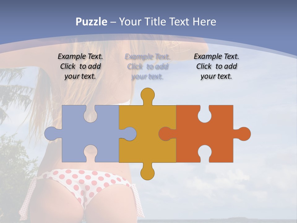 Pretty Relaxing Summer PowerPoint Template