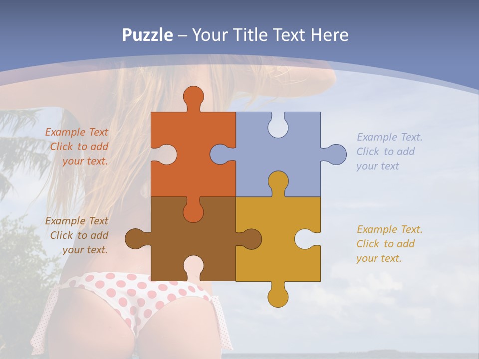 Pretty Relaxing Summer PowerPoint Template