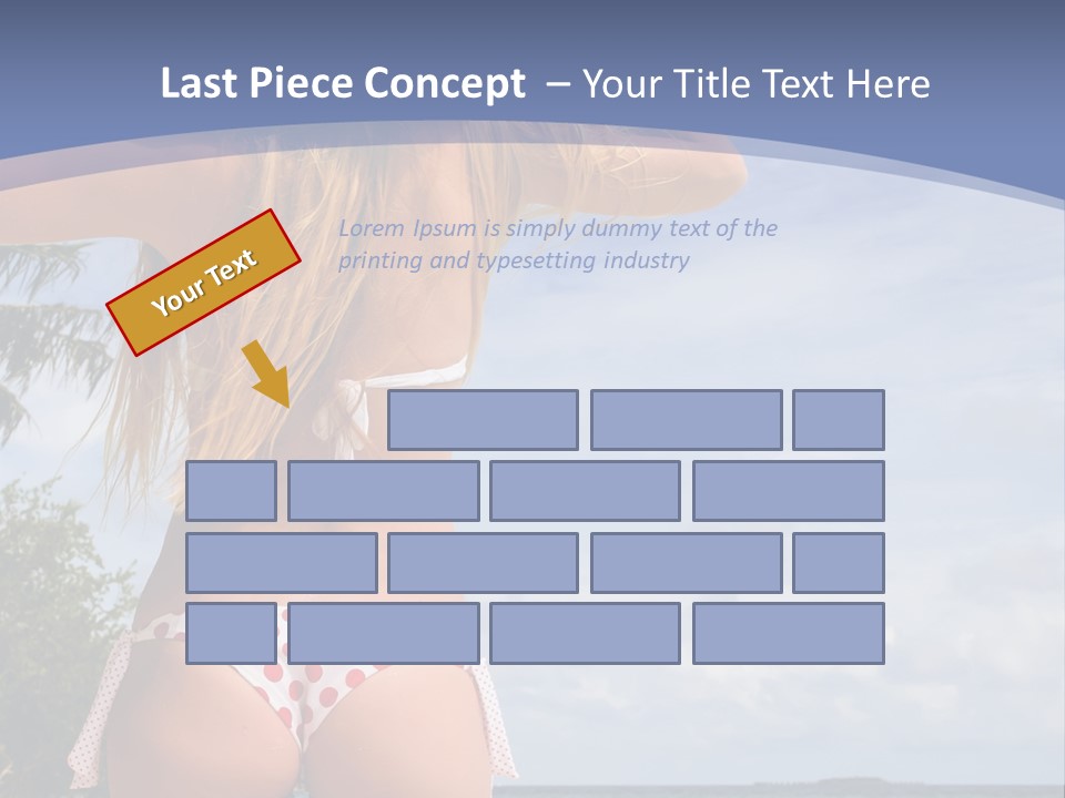Pretty Relaxing Summer PowerPoint Template
