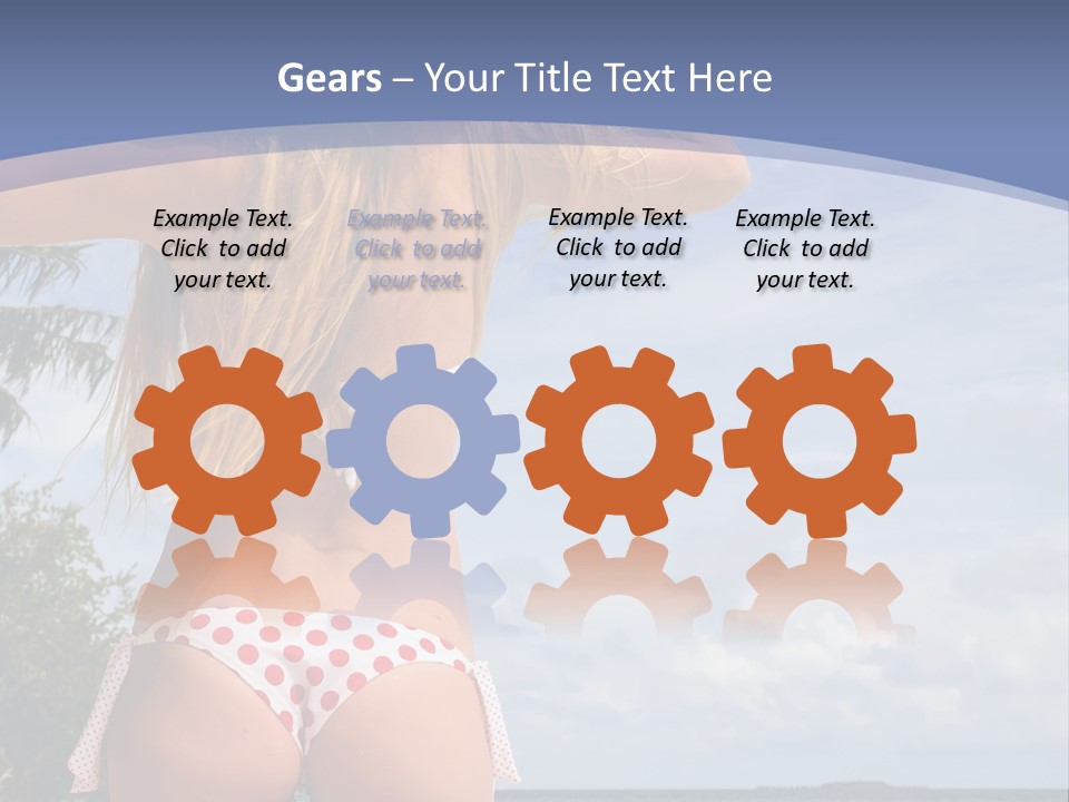 Pretty Relaxing Summer PowerPoint Template