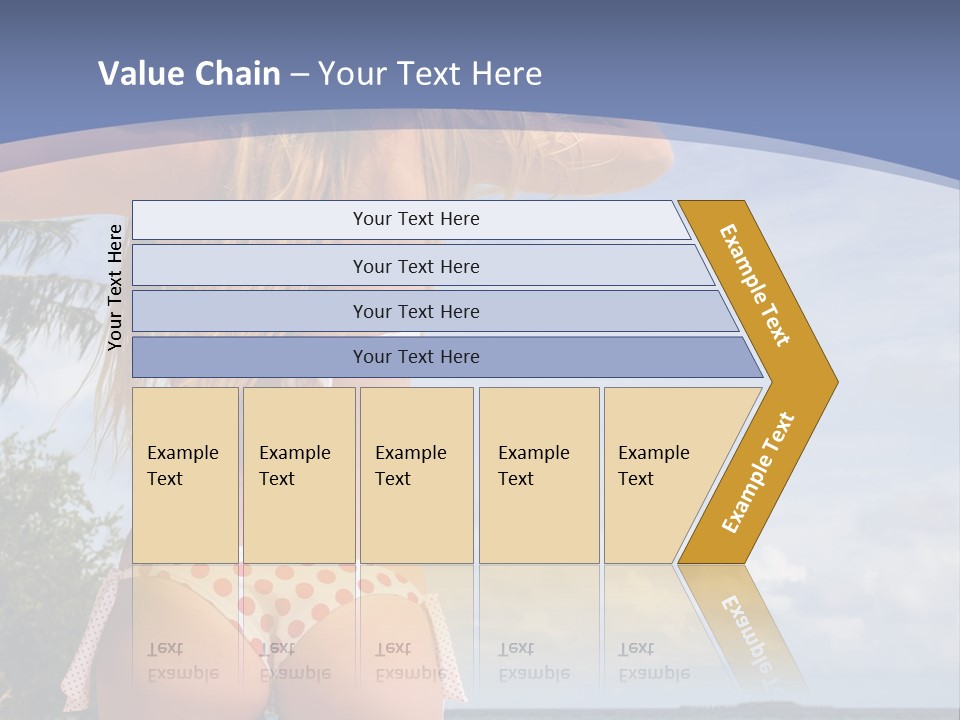 Pretty Relaxing Summer PowerPoint Template