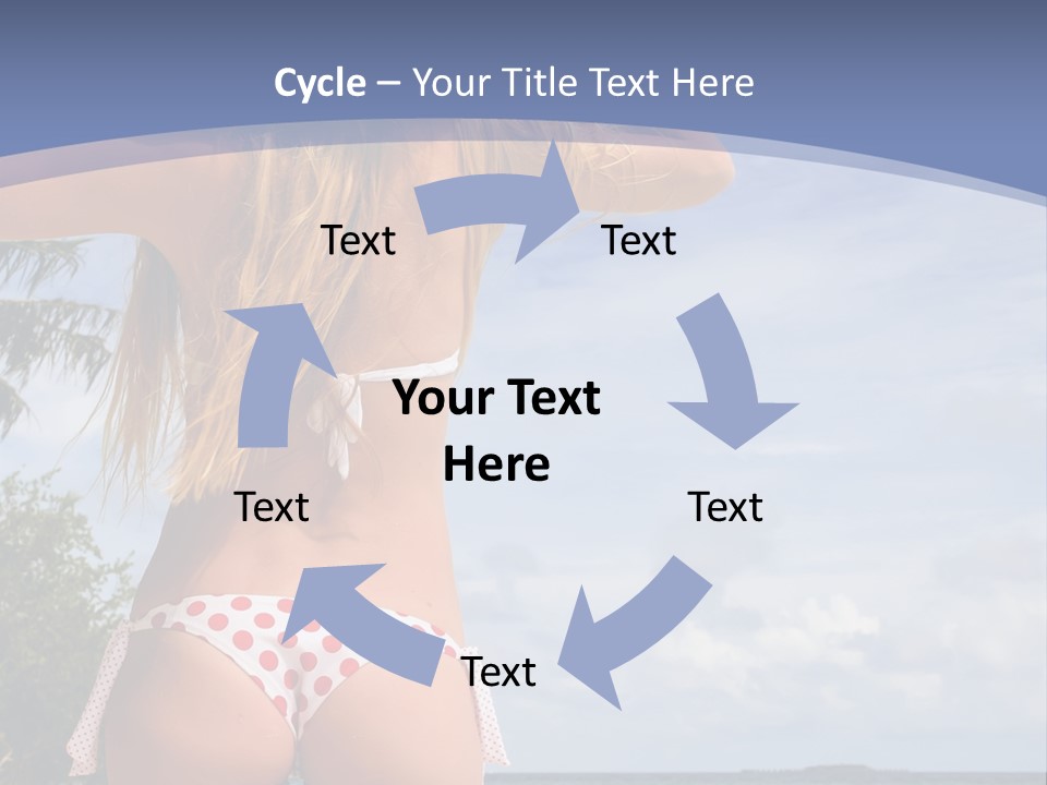 Pretty Relaxing Summer PowerPoint Template