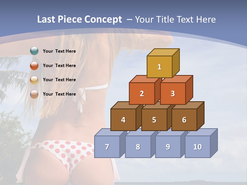 Pretty Relaxing Summer PowerPoint Template